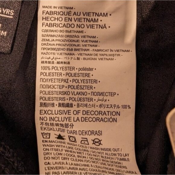 NWT Nike Dri-Fit Pull On Kids/ Toddler Athletic Shorts Black, size 4T - Picture 4 of 4